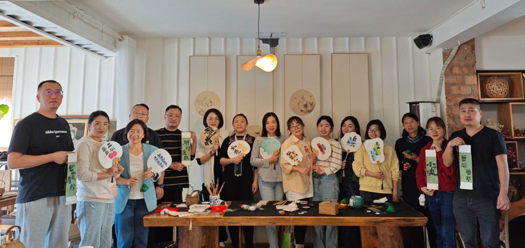 对外合作交流处工会小组 组织开展中国传统文化技能传承学习活动